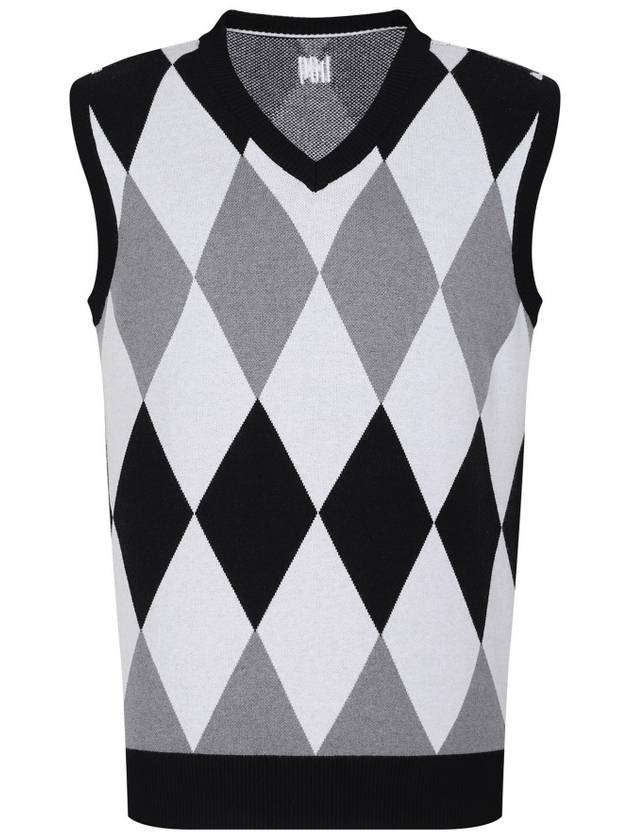 Argyle V-neck VestHE1MSV001 - HOLIC&PLAY - BALAAN 3