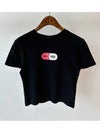 Capsule Rib Slim Fit Short Sleeve T-Shirt Black - STUSSY - BALAAN 7