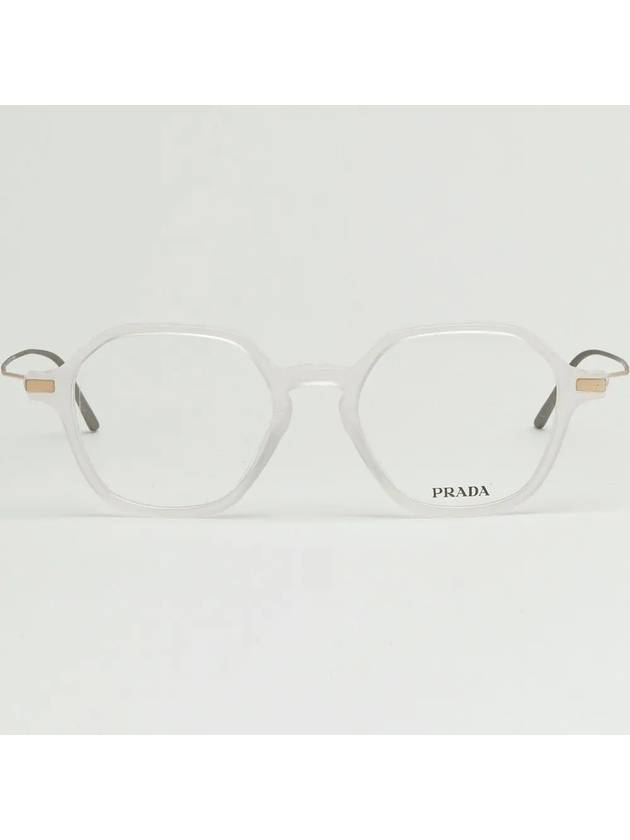 Titanium glasses frame VPR07Y 16B 1O1 light horn frame - PRADA - BALAAN 3