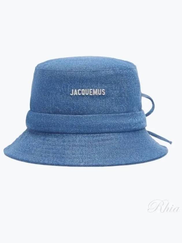Le Bob Gadjo Noted Bucket Hat Blue - JACQUEMUS - BALAAN 2