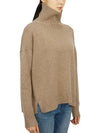 Gianna Cashmere Turtleneck Beige - MAX MARA - BALAAN 4