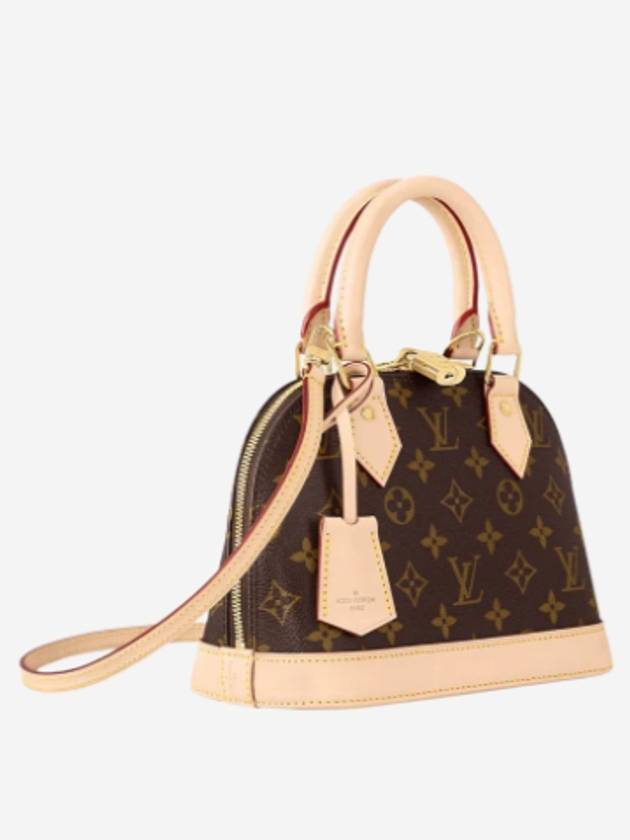 Alma BB Monogram Tote Bag Brown - LOUIS VUITTON - BALAAN 4