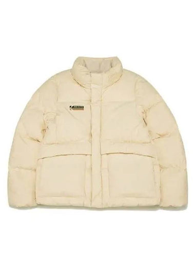 KODAK Rainbow Patch Duck Down Jacket Women IVORY - KODO - BALAAN 1