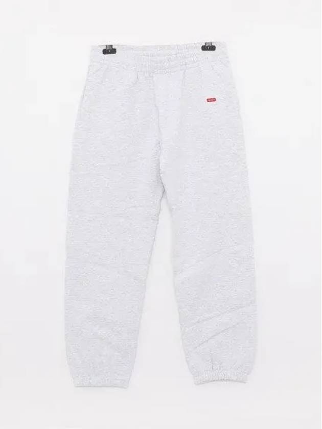 Small box logo sweatshirt men s pants SS23P36 ASH GRAY 1040484 - SUPREME - BALAAN 1