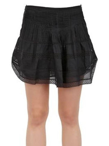 Isabel MarantRAMIE CROCHET INSERT SKIRT - ISABEL MARANT - BALAAN 1