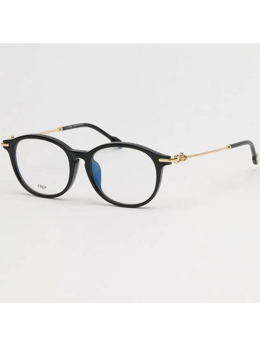 Eyewear Asian fit horn-rimmed glasses black - FRED - BALAAN 2