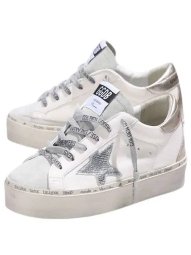 Women's High Star Gold Tab Low Top Sneakers White - GOLDEN GOOSE - BALAAN 2