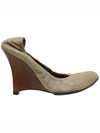 Smith Market Used Luxury Brown Shoes Women s - LANVIN - BALAAN 4