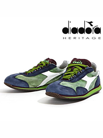 Scratch S 156552 01 C5639 Equip Suede Stone Wash Sneakers - DIADORA - BALAAN 1