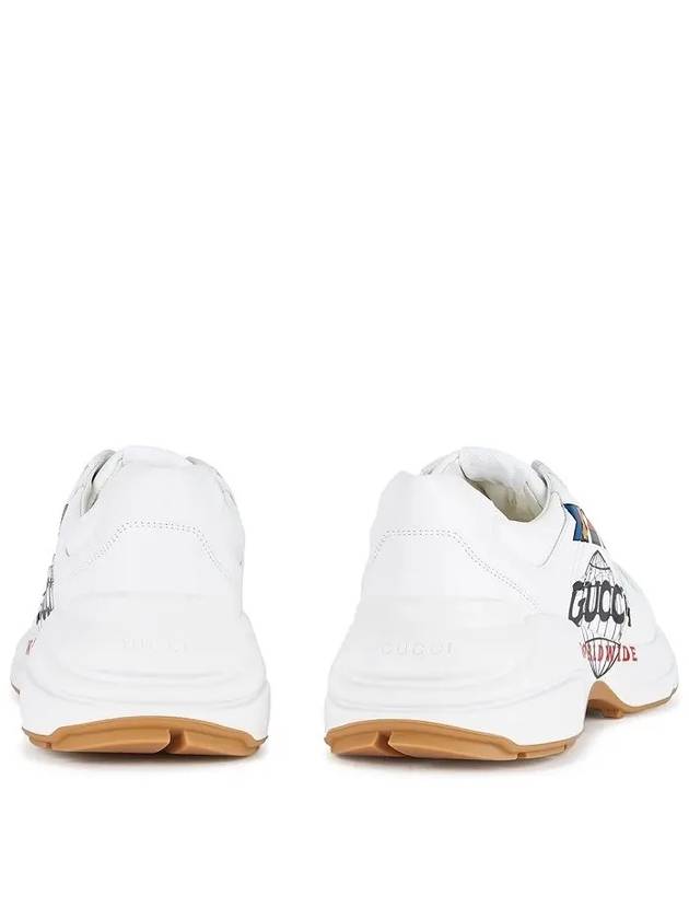 Worldwide Rhyton Low Top Sneakers White - GUCCI - BALAAN 6