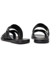 Gancini Ornament Slippers Black - SALVATORE FERRAGAMO - BALAAN 7