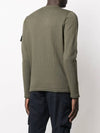 Wappen Patch Crew Neck Knit Top Khaki - STONE ISLAND - BALAAN 5