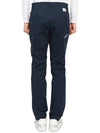 Men's Dialogue Slim Cotton Blend Pants Navy - HORN GARMENT - BALAAN 5