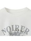 Archive Print Short Sleeve T-Shirt White - NOIRER - BALAAN 5