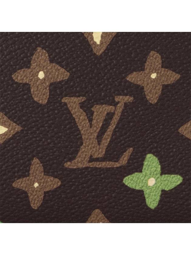 Pochette Voyage Souple Monogram Order Canvas Pouch Bag Chocolate - LOUIS VUITTON - BALAAN 6