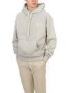 Alexandre Mattiussi Logo Print Hoodie Grey - AMI - BALAAN 5