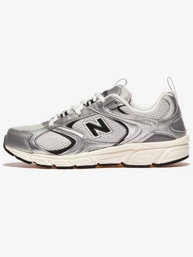 408 Low Top Sneakers Silver - NEW BALANCE - BALAAN 5