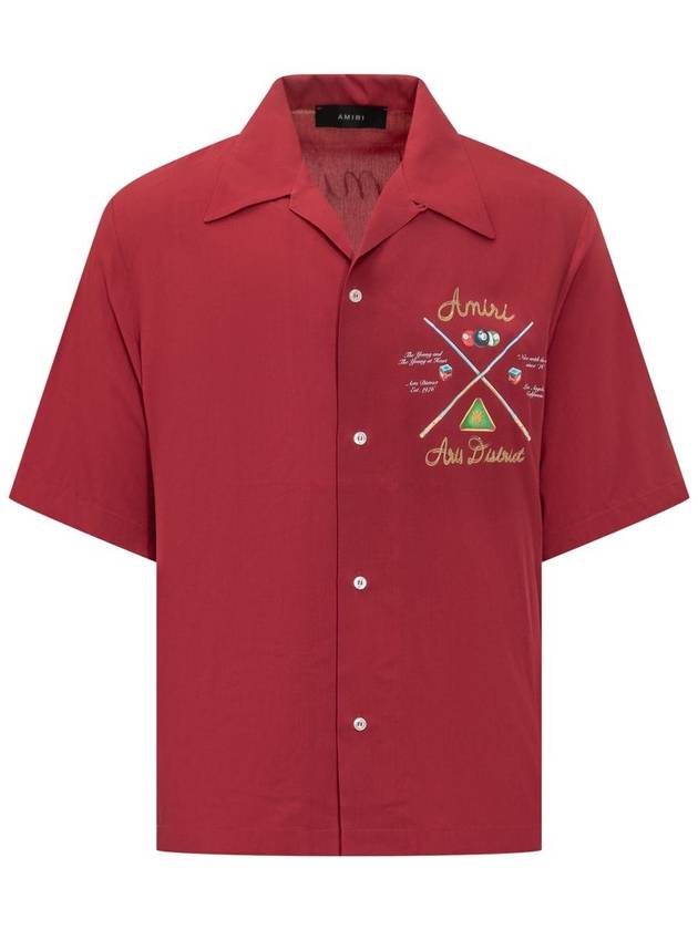 Amiri Pool Cue Bowling Shirt - AMIRI - BALAAN 1