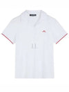 Women's Solange Short Sleeve Polo Shirt White - J.LINDEBERG - BALAAN 2