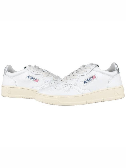 Medalist Silver Tab Low Top Sneakers White - AUTRY - 2