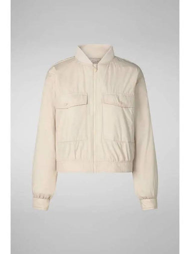 LILIN Cropped Padded Jacket Beige - SAVE THE DUCK - BALAAN 1