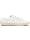 Court Classic California Low Top Sneakers White - SAINT LAURENT - BALAAN 1