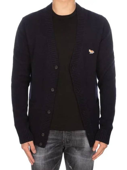 Baby Fox Cardigan Navy HM00501KT1006 - MAISON KITSUNE - BALAAN 2