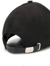 Red Logo Ball Cap Black - ALEXANDER MCQUEEN - BALAAN.