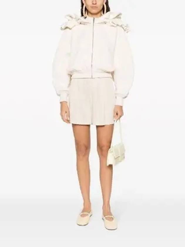 La Maille Crinoline Hooded Knit Top Off White - JACQUEMUS - BALAAN 4