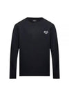 Men's Oliver Logo Long Sleeve T-Shirt Black - A.P.C. - BALAAN 2