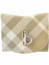 Rocking Horse Check Half Wallet Beige - BURBERRY - BALAAN 2