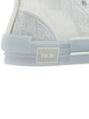 B23 Oblique Canvas High Top Sneakers White - DIOR - BALAAN 11