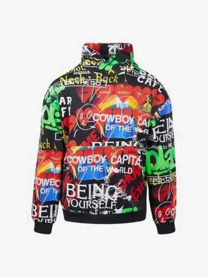 Graphic Print Pullover Hoodie Meaningless - VIVIENNE WESTWOOD - BALAAN 2