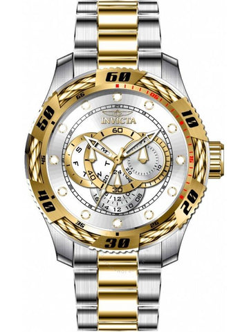 Invicta Speedway GMT Quartz Silver Dial Men's Watch 45751 - INVICTA - BALAAN 1