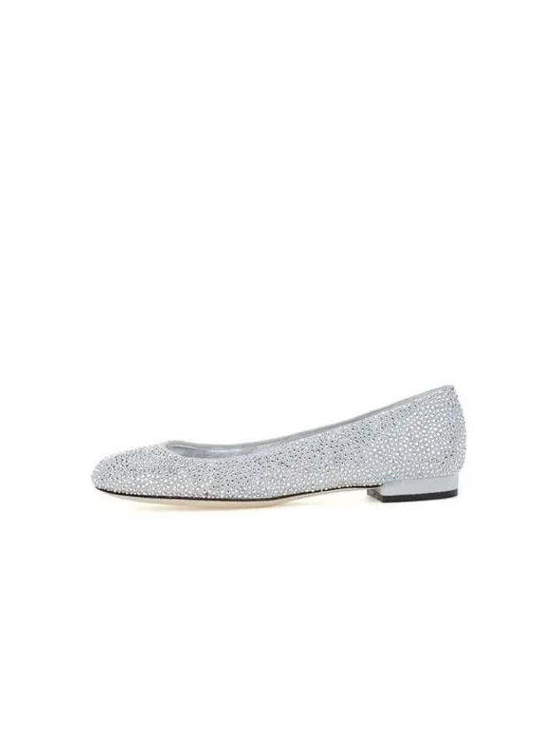 WOMEN BALET SUEDE FLAT SHOES GRAY - GIUSEPPE ZANOTTI - BALAAN 1