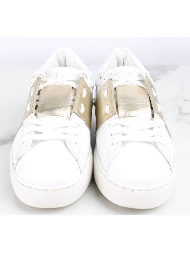 Hidden Rockstud Gold Sneakers 36 5 235 - VALENTINO - BALAAN 3