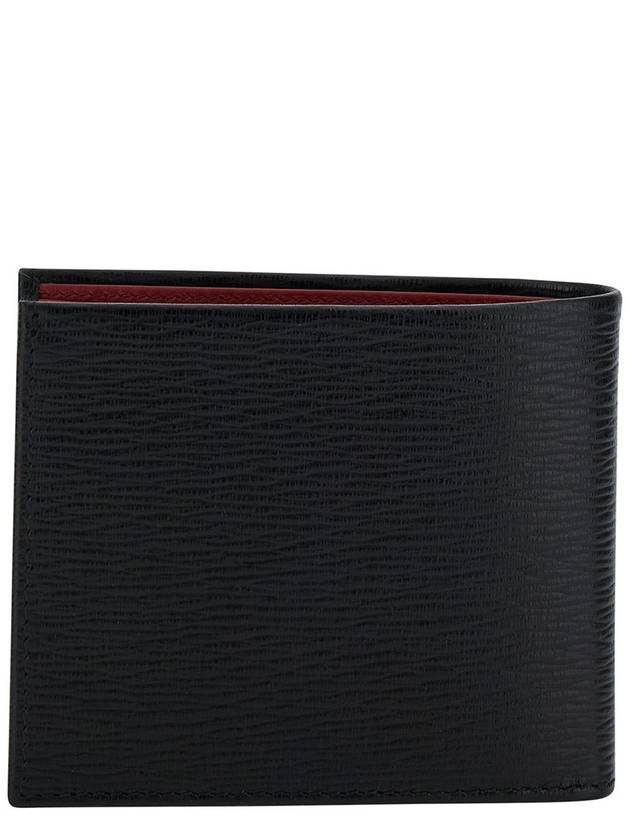 Gancini Half Wallet Black - SALVATORE FERRAGAMO - BALAAN 4