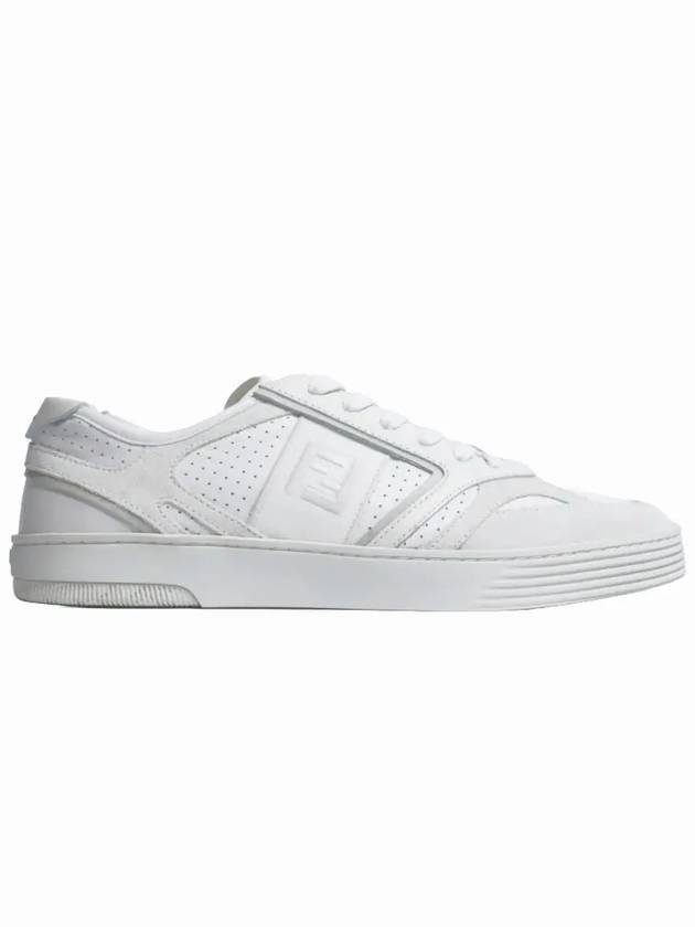 7E1631 A1GV Step FF Sneakers White - FENDI - BALAAN 1