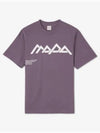 MUSEUM OF PEACE QUIET Fix Short Sleeve T Shirt Vineyard MOPQFALL2201VVINYARD - MUSEUM OF PEACE & QUIET - BALAAN 1