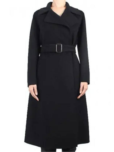 Weekend Women s Manu Virgin Wool Coat Black 013 1120234 - MAX MARA - BALAAN 1