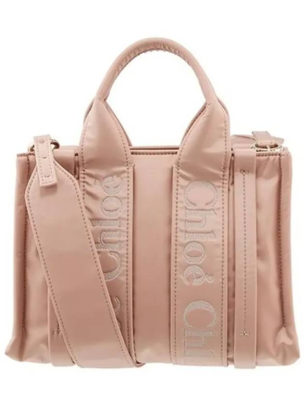 Woody Small Tote Bag Pink - CHLOE - BALAAN 5