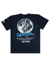 Astronaut Printing Overfit Short Sleeve T-Shirt Navy - CODE I'M - BALAAN 2