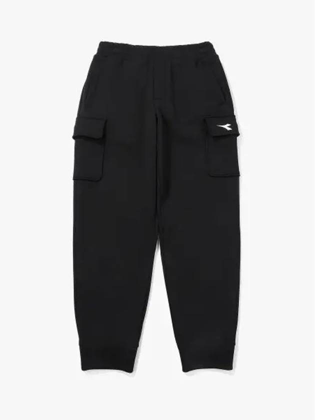 Diadora Move Warm Cargo Jogger Pants BLACK - DIADORA - BALAAN 1