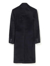 Men's Hairy Wool Whale Double Coat Black - OUR LEGACY - BALAAN 3