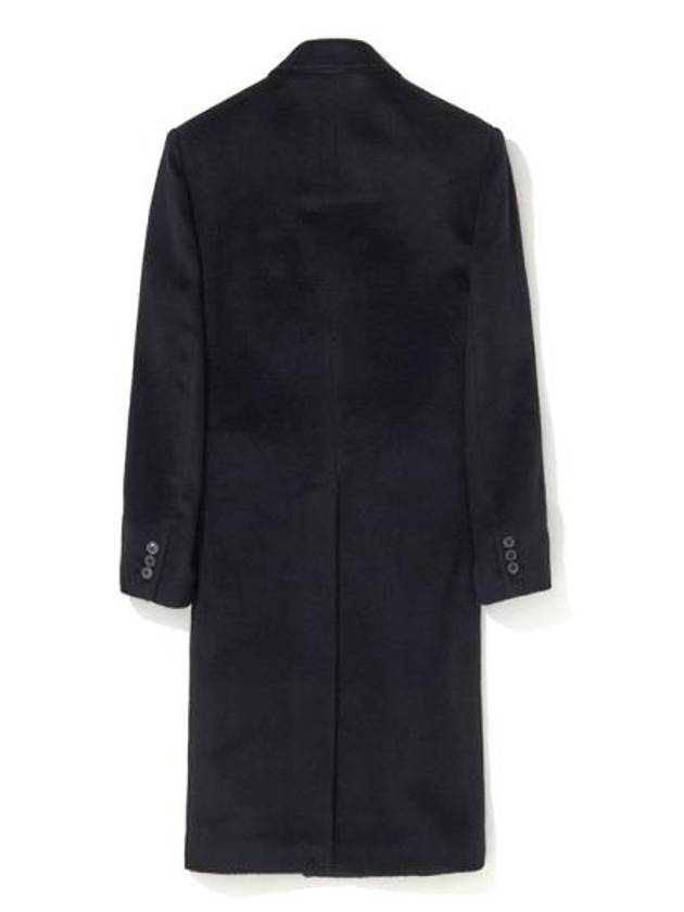 Men's Hairy Wool Whale Double Coat Black - OUR LEGACY - BALAAN 3