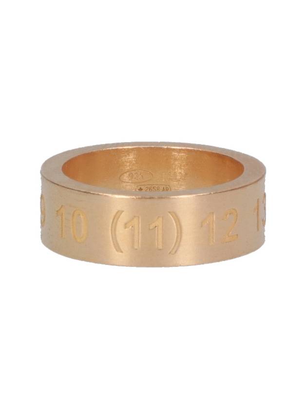 Numerical Logo Engraved Ring Gold - MAISON MARGIELA - BALAAN 2