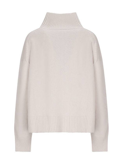 RELAXED CUT CASHMERE BLEND SWEATER - CALVIN KLEIN - BALAAN 2