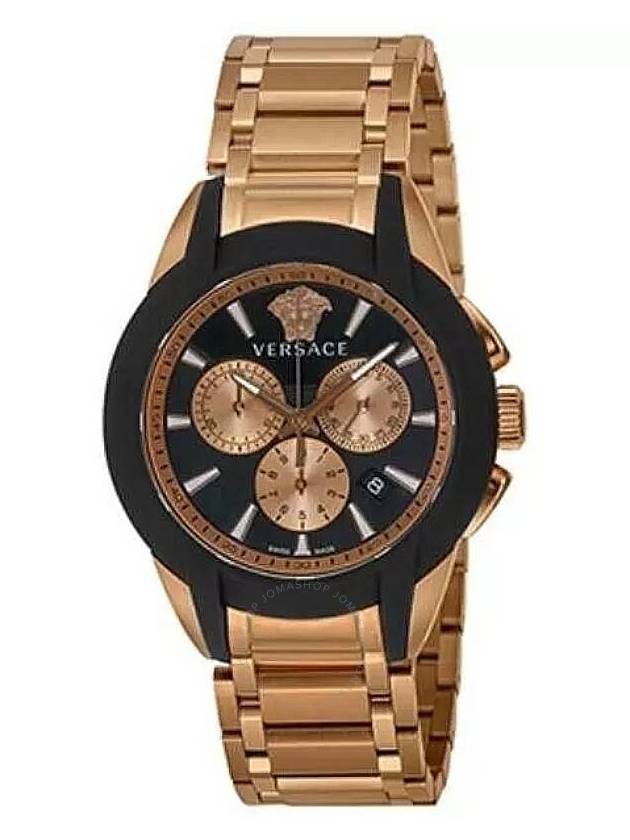 Versace Chronograph Character Quartz Black Dial Men's Watch VEM800318 - VERSACE - BALAAN 1