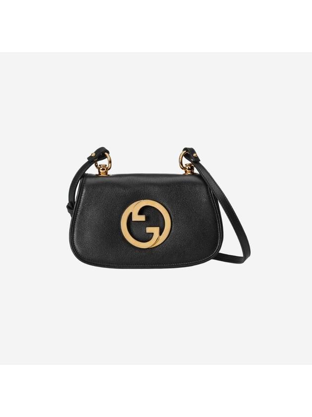 Blondie Small Leather Shoulder Bag Black - GUCCI - BALAAN 1