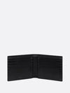 Saddle Grained Calfskin Leather Cald Wallet Black - DIOR - BALAAN 4